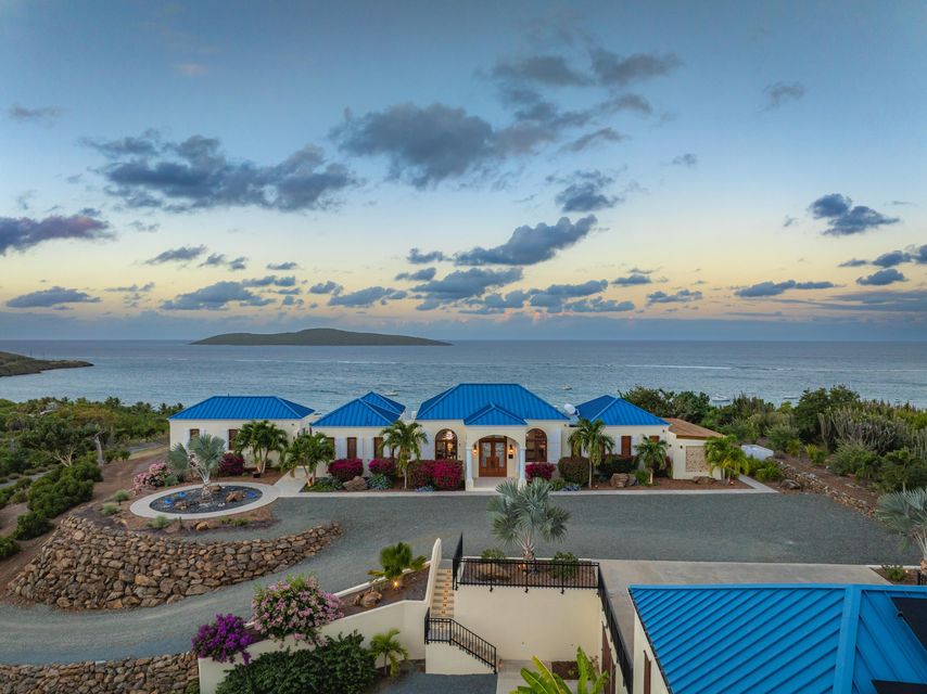 St. Croix luxury east end estate overlooking Buck Island.